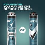Degree Men Antiperspirant Deodorant Dry Spray Black + White 3 Count Protects from Deodorant Stains Antiperspirant for Men with MotionSense Technology 3.8 OZ - Image 3